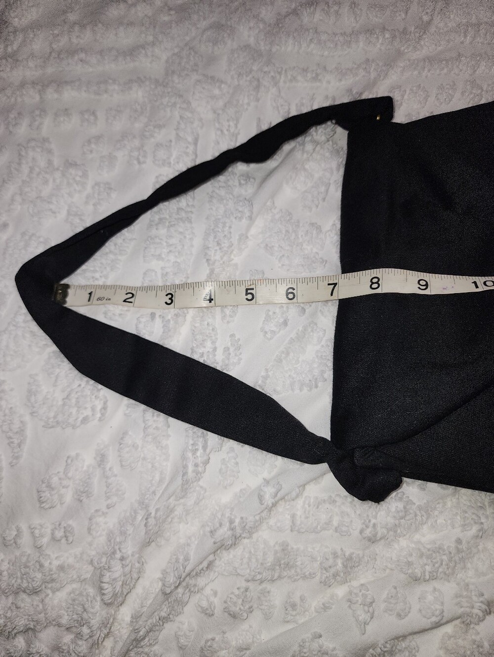 Elegant Vintage 1950's Black Coblentz Purse w/ Satin Lining and Gold Accent - Picture 11 of 12
